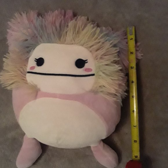 Kellytoy Other - Squishmallow 8-inch Caparinne the pink rainbow bigfoot